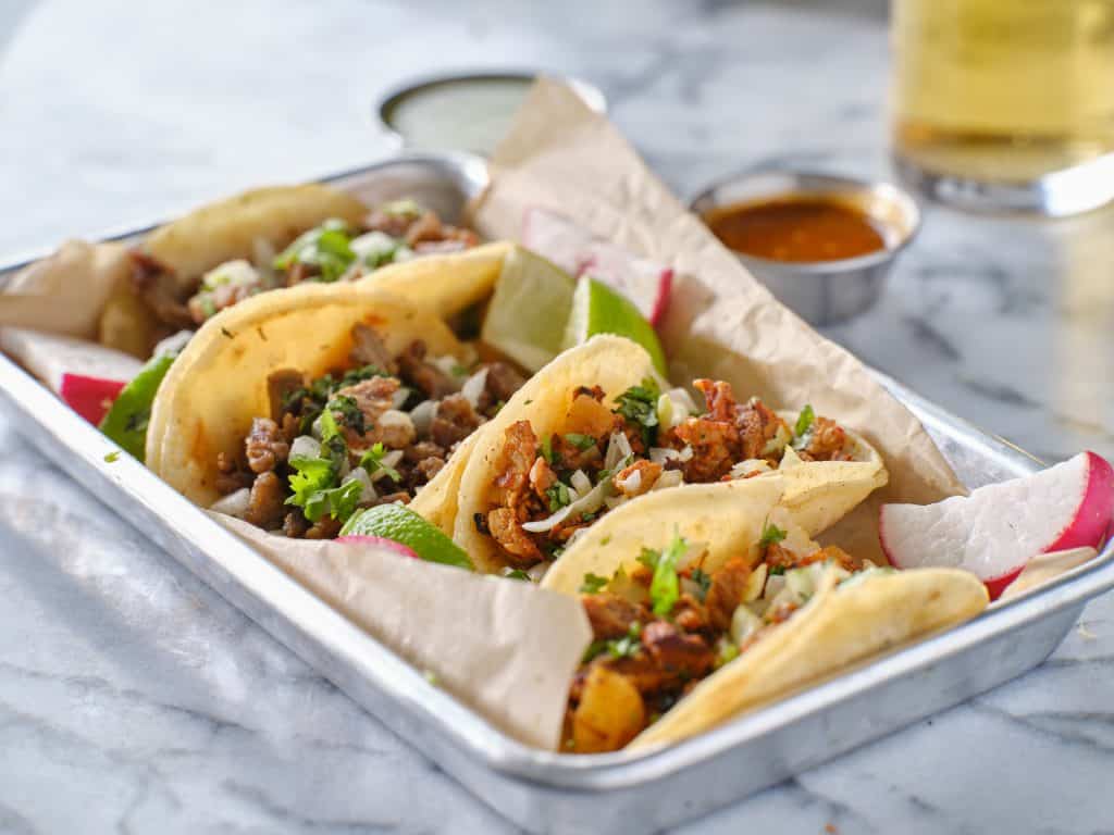 Tacos Al Pastor at El Camino Real