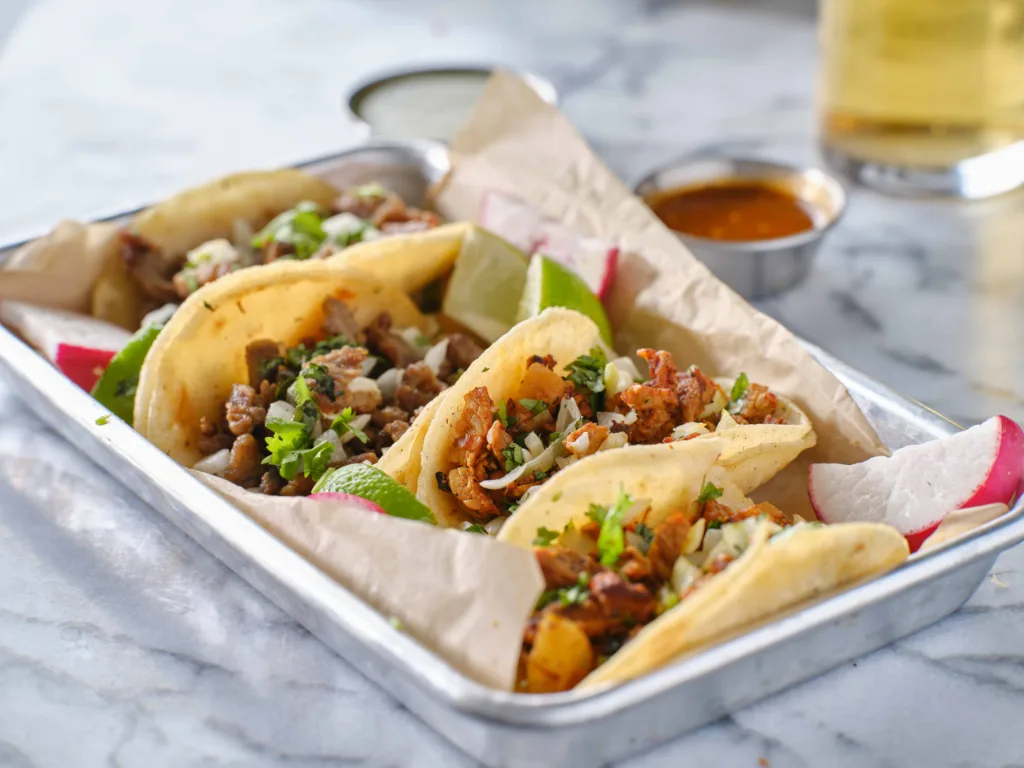 Tacos Al Pastor at El Camino Real