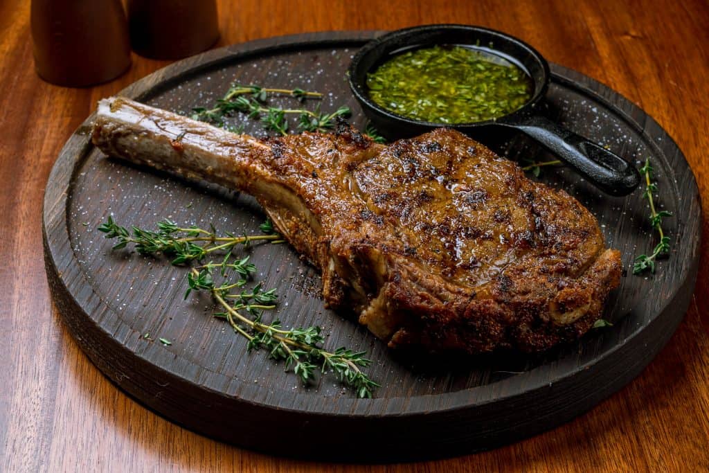 Tomahawk Steak at Restaurante Brutal