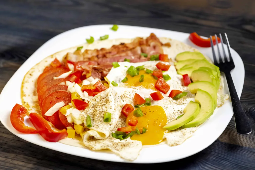 Huevos Rancheros at The Shop Breakfast and Lunch