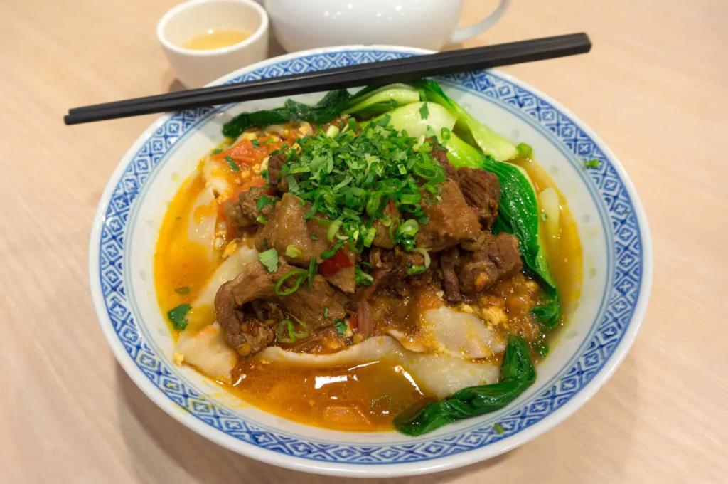 Beef Brisket Noodle Soup at Han Noodle Bar