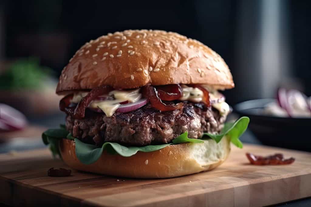Western Burger at Burger Lounge