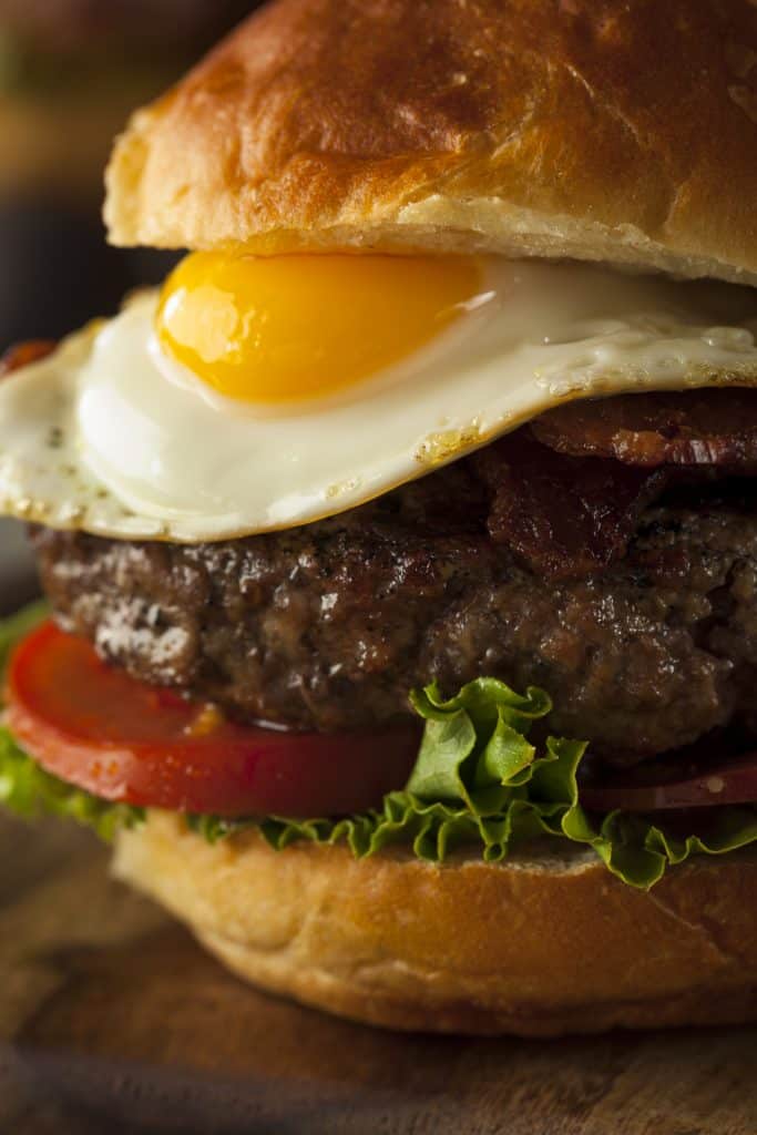 Walk of Shame Burger at Wild Goose Tavern