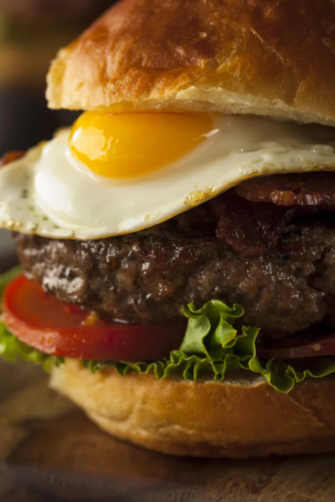 Walk of Shame Burger at Wild Goose Tavern