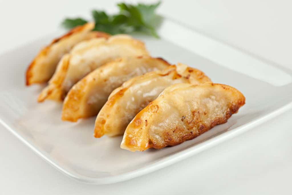 Pork Gyoza at Restaurante Cuon