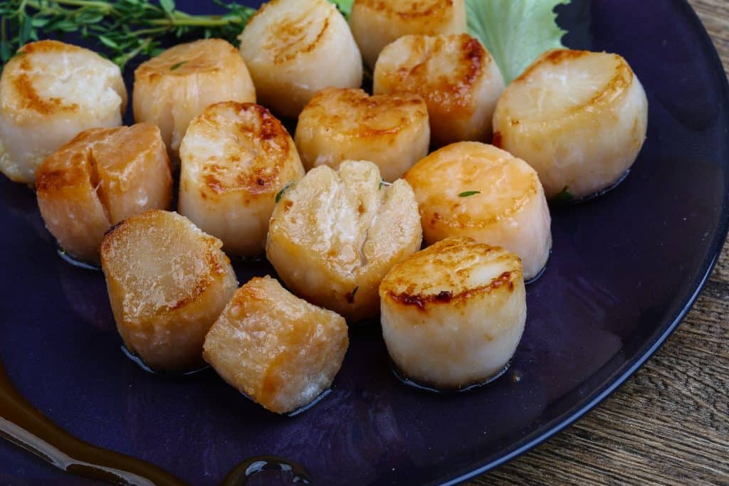 Scallops at Bella Pasta Restaurant and Catering