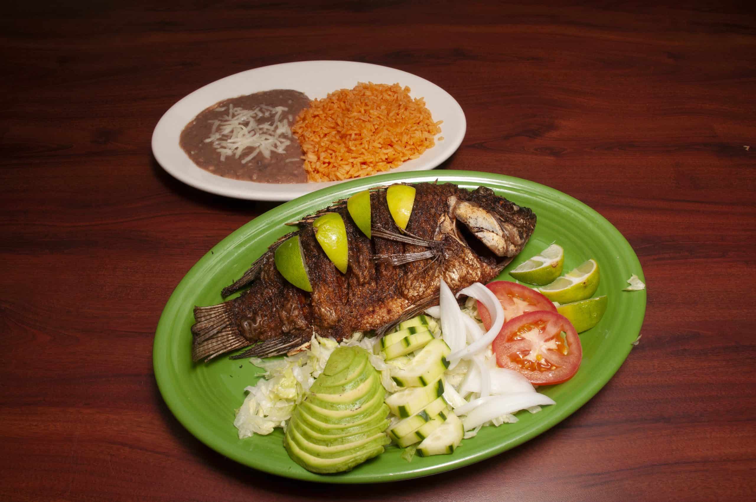 Fried Mojarra at El Zarandeado