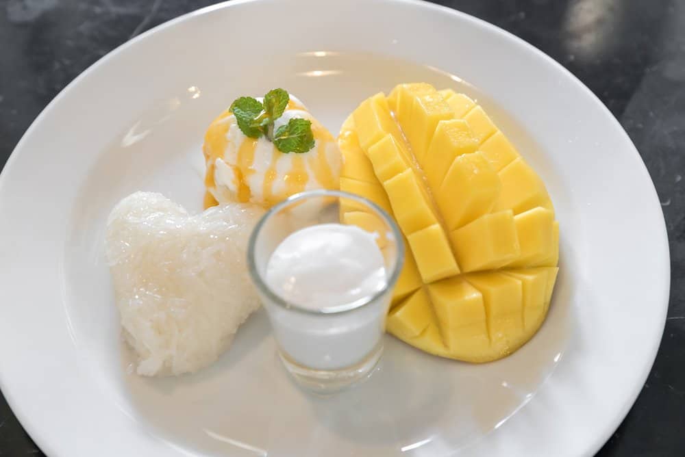 Mango Sticky Rice ice cream