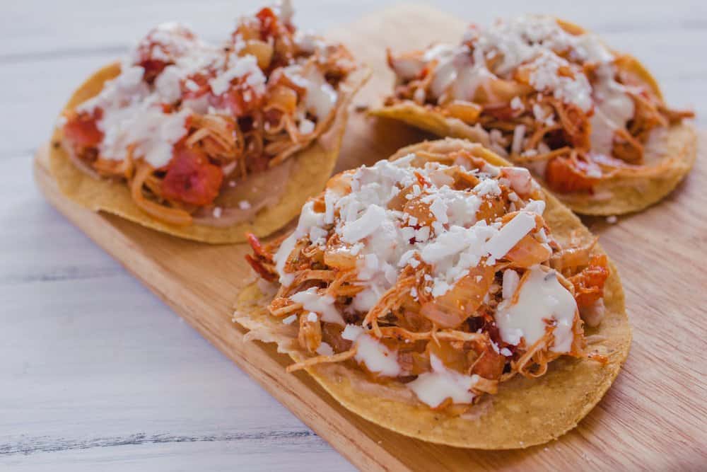 Chicken Tinga tacos