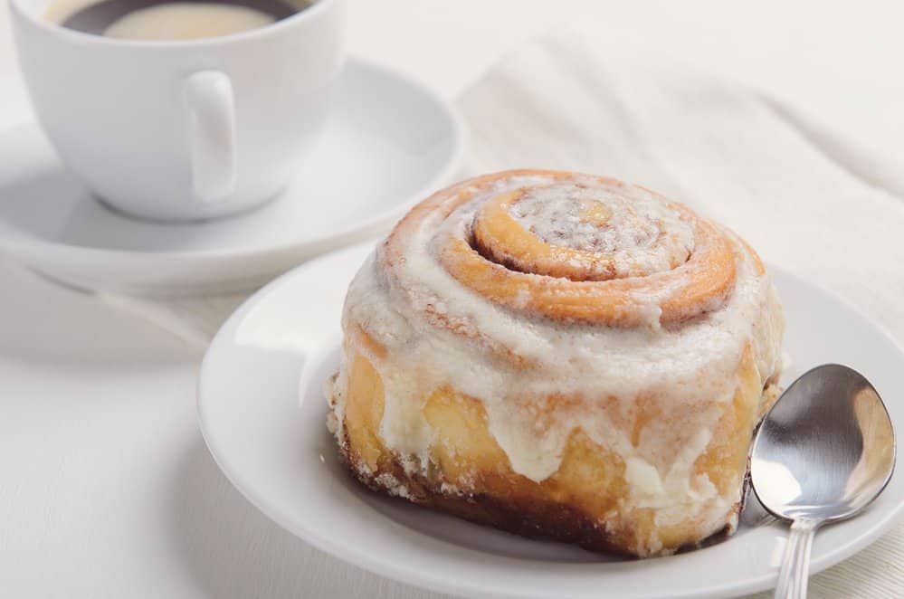 cinnamon roll in one of the Best Restaurants In Carlsbad CA