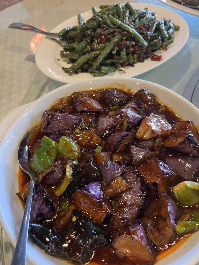 STRING BEAN/ EGGPLANT