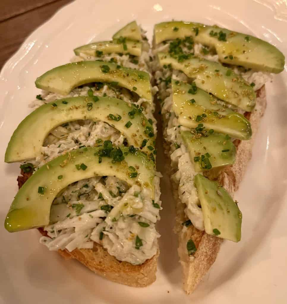 CRAB TOAST