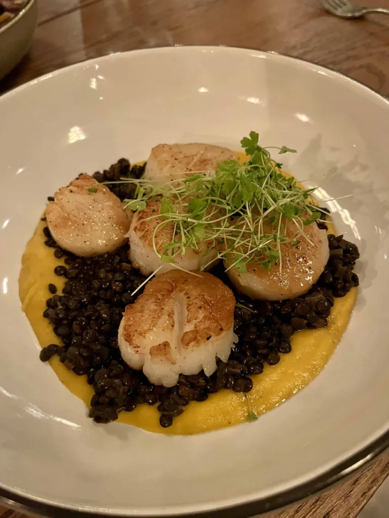 SEARED SCALLOPS