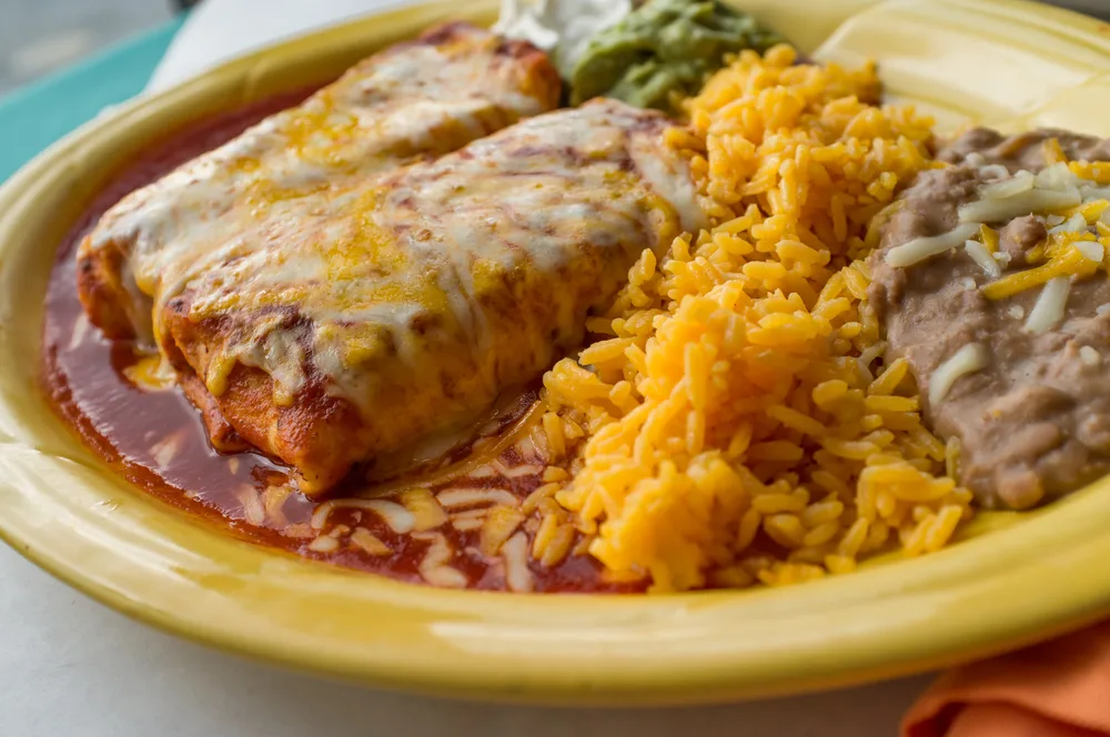 chicken chimichanga
