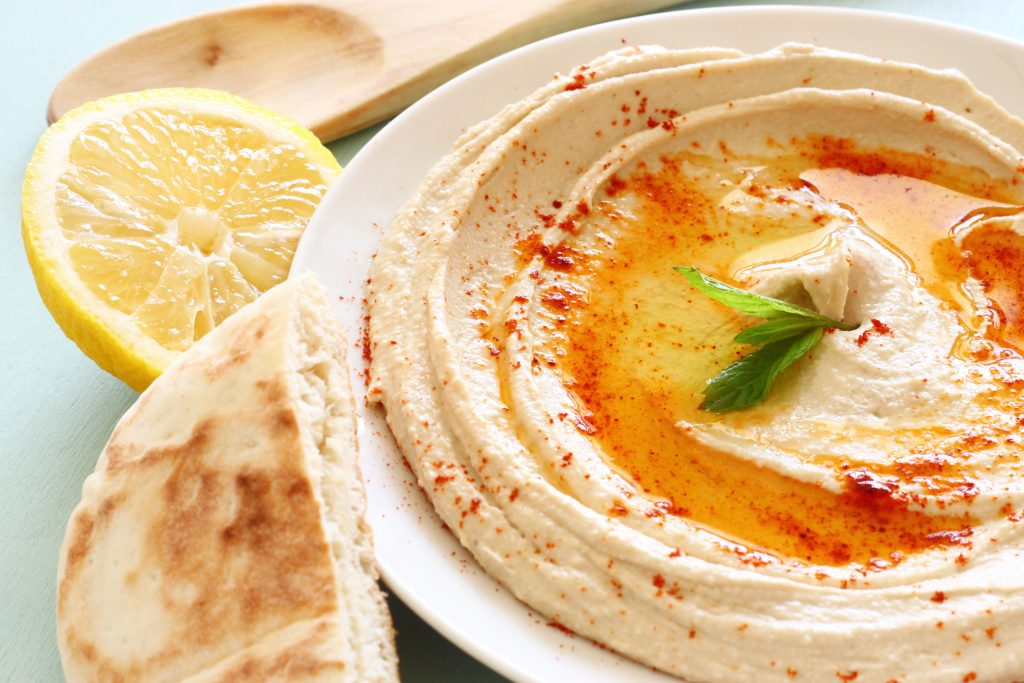 Hummus at El Papagayo Restaurant