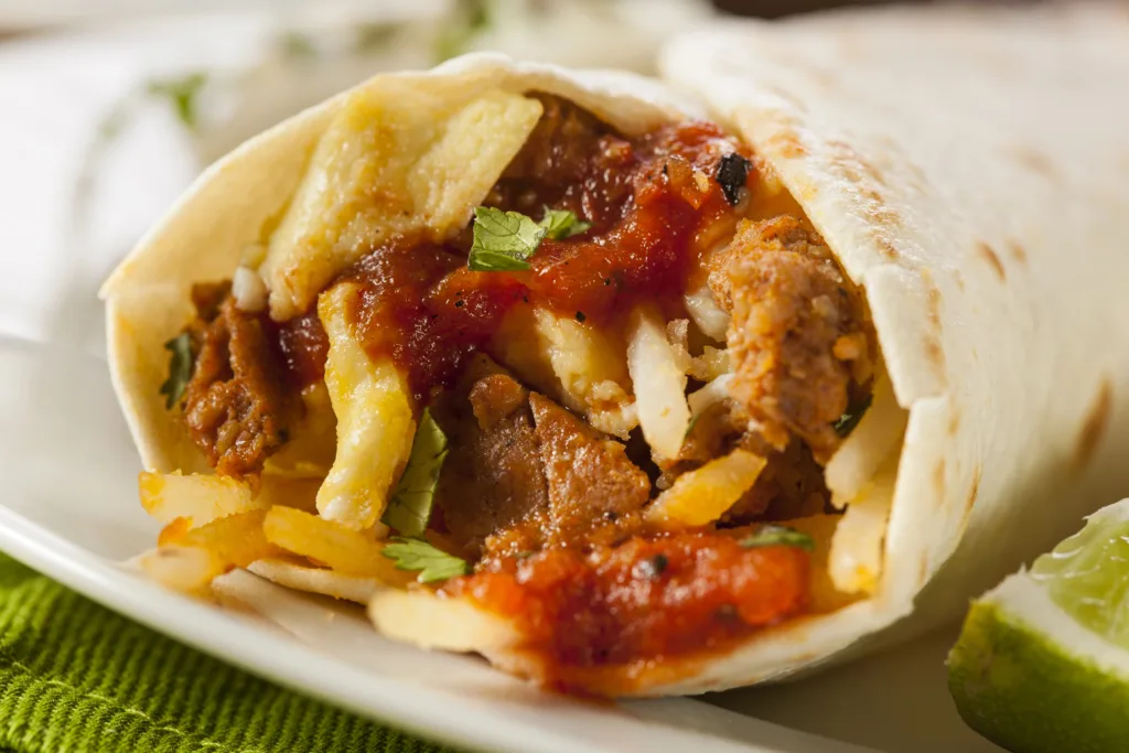 Breakfast Burrito at Range Cafe