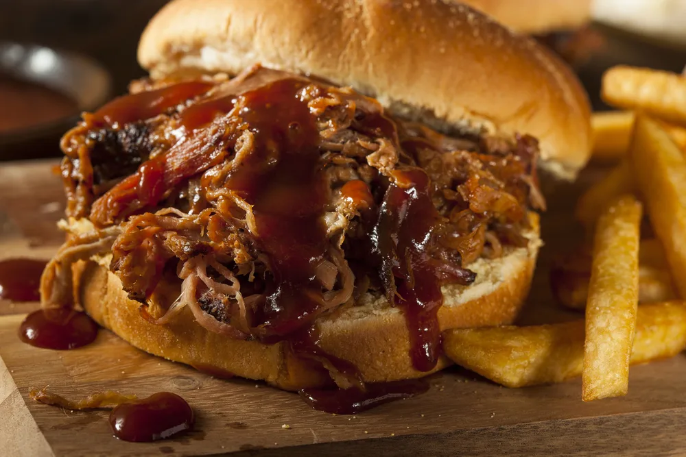 pulled pork sand