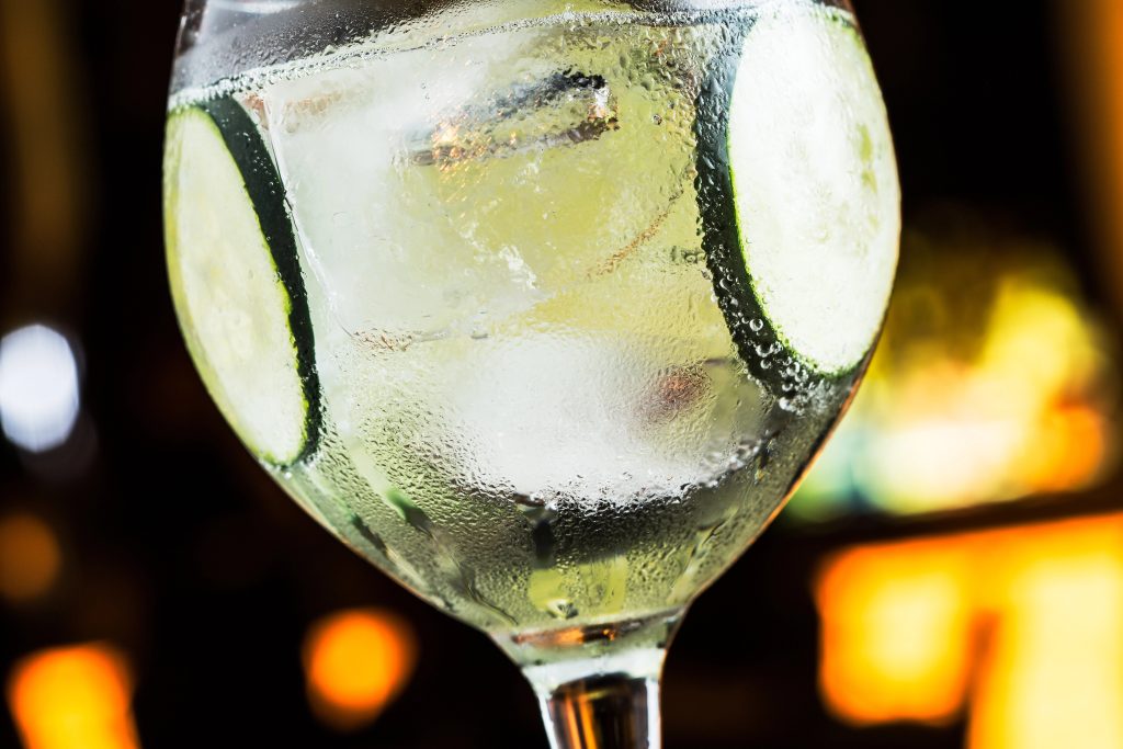 Gin and Tonic at Fruta Bar Nueva Córdoba