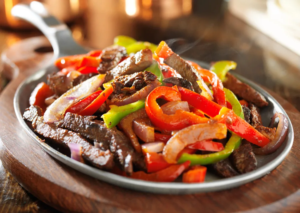 steak fajitas
