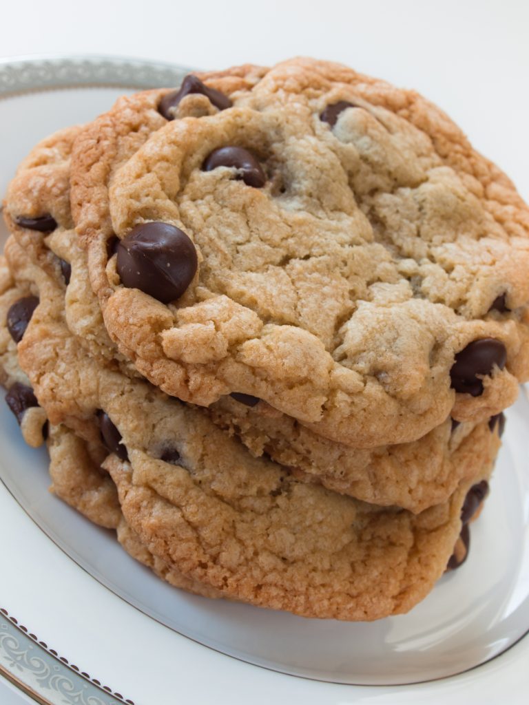 Salted chocolate chip cookies at Mi Piace