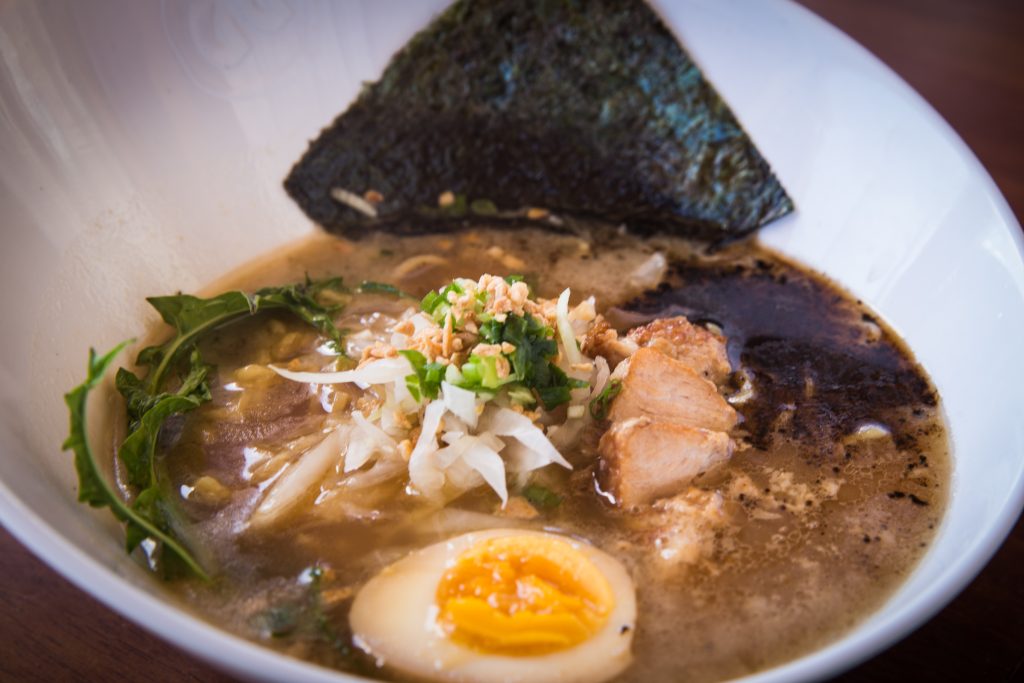 Black Garlic Ramen at Nakama Ramen Corner