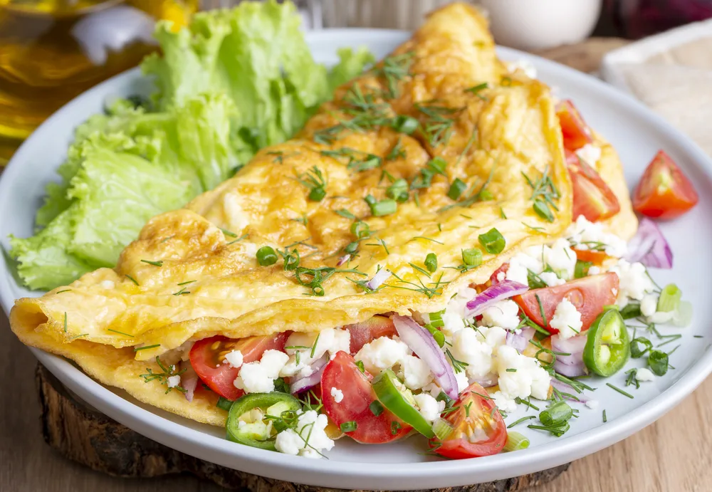 Greek omelet