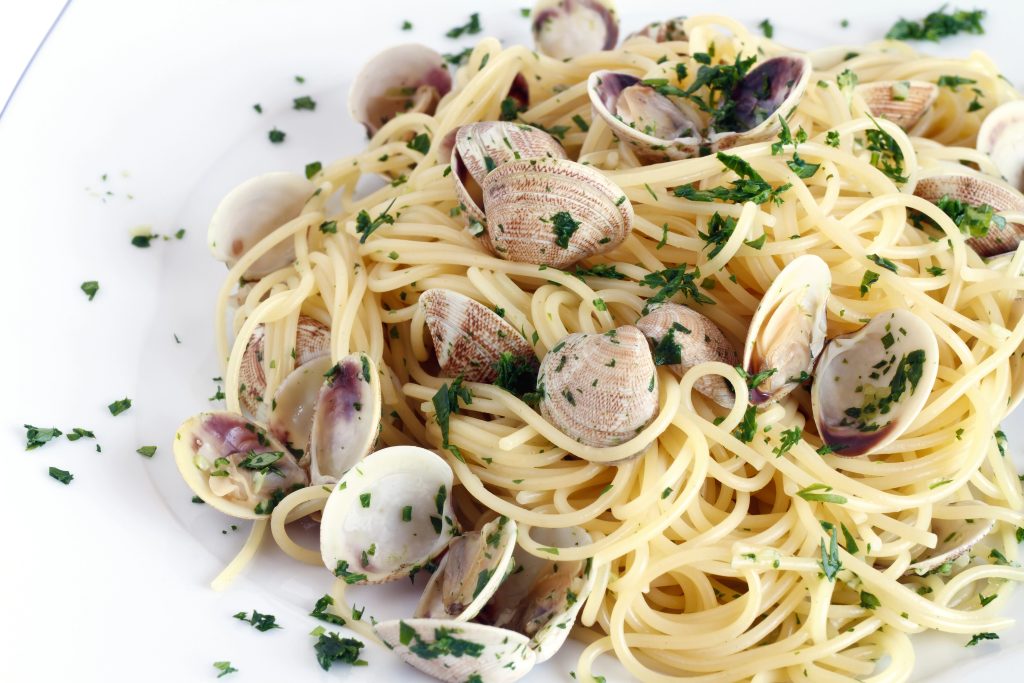 Vongole Pasta at Trattoria Da Emilia