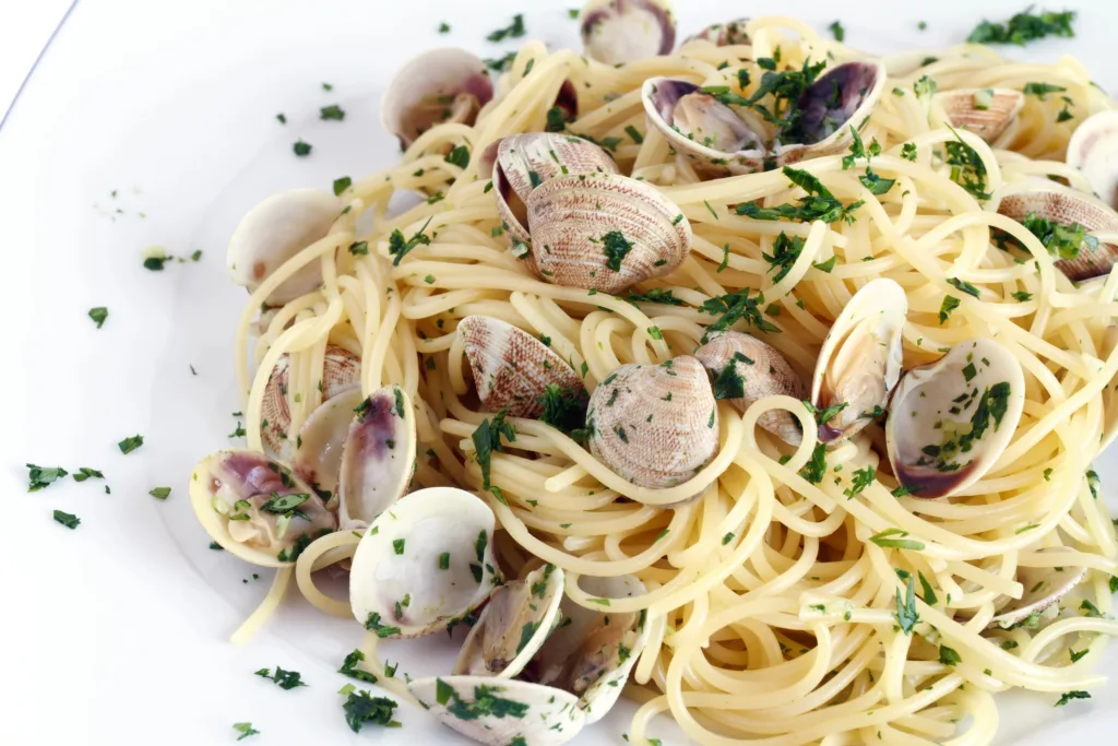Vongole Pasta at Trattoria Da Emilia