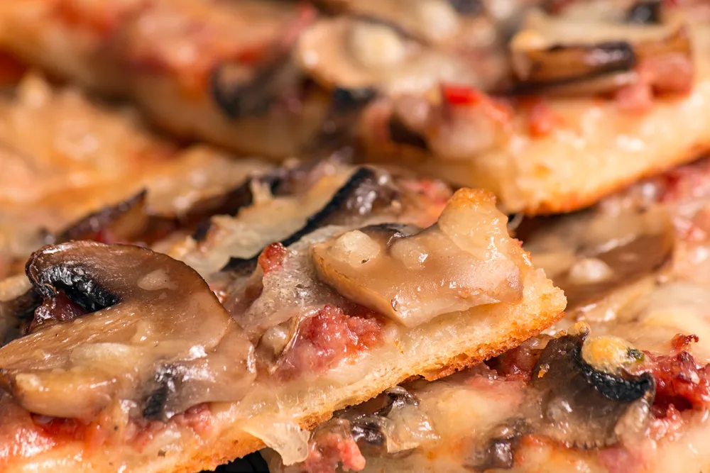 Shroom pizza