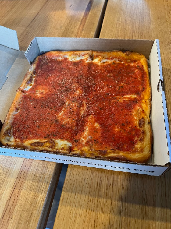 Pizza at Santucci's