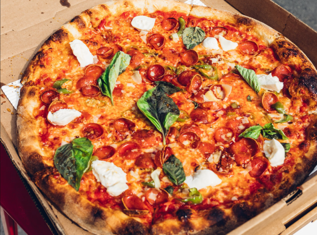 Pizza at Pizzata Pizzeria