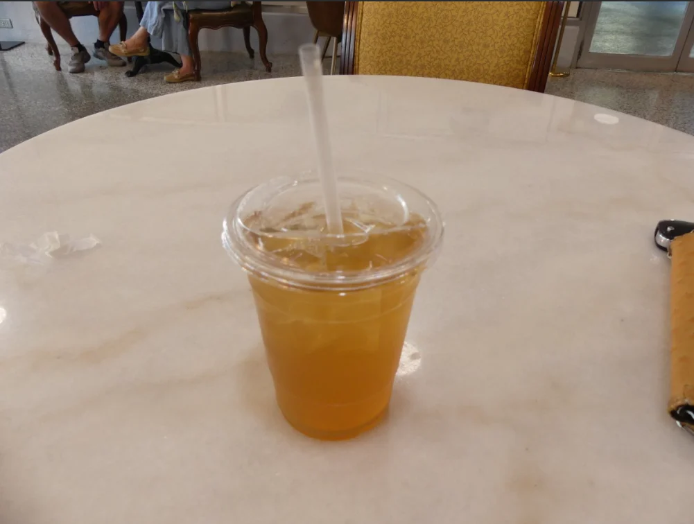 Iced Tea at Citrus Tower