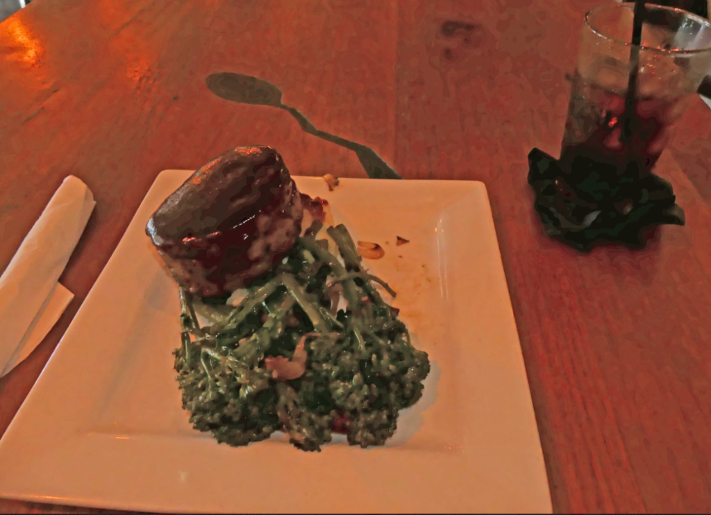 Meatloaf at The Crooked Spoon