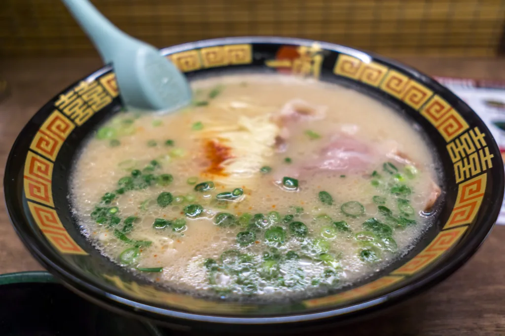 Tonkotsu ramen at Menkoi