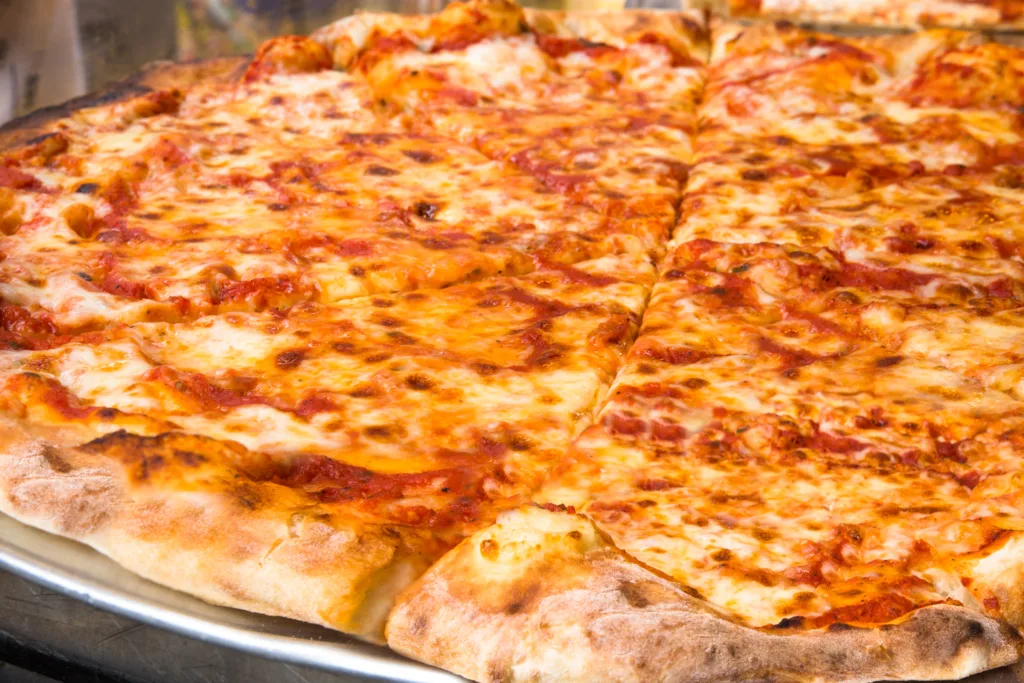 New York - style pizza at Palermo's New York Pizza