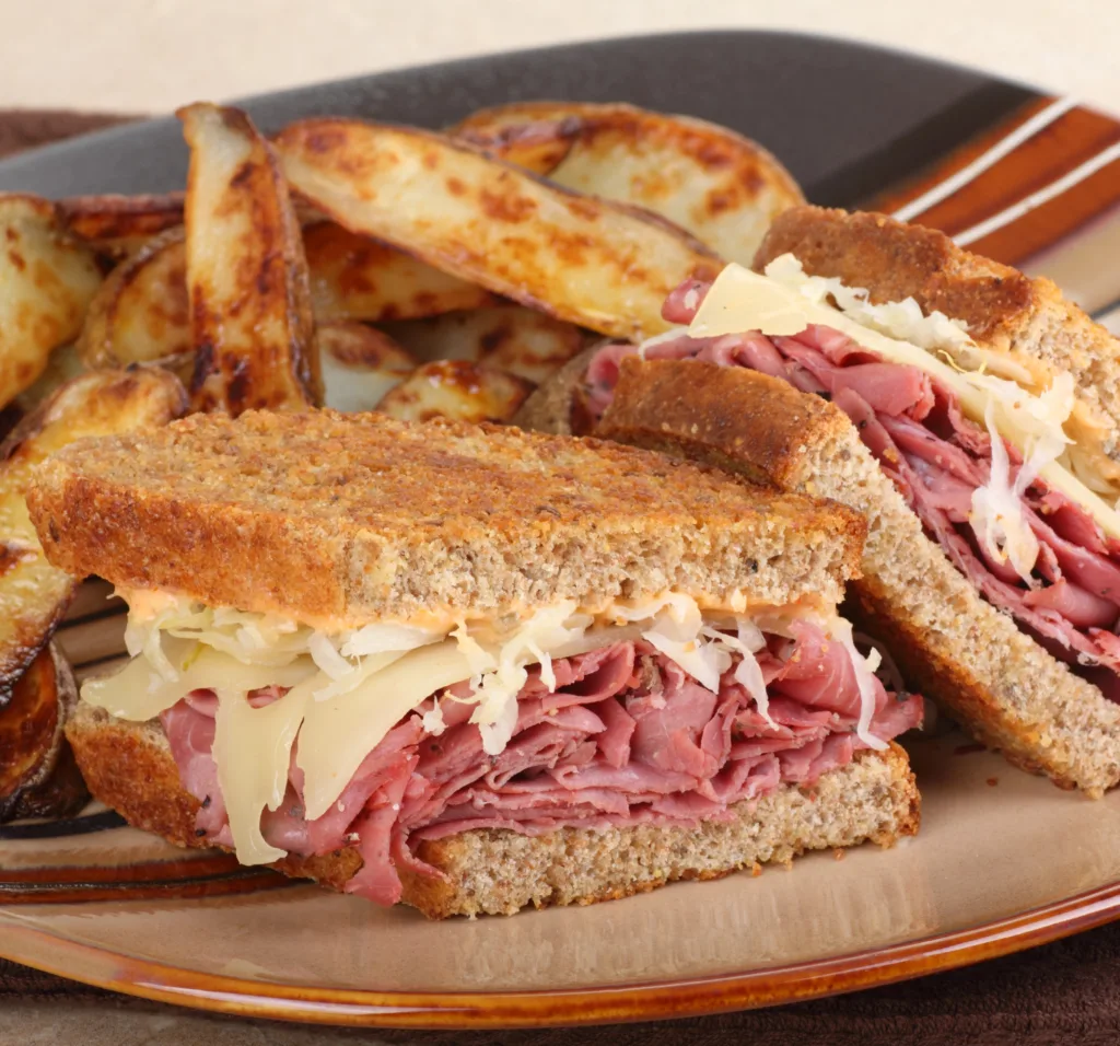 Reuben Sandwich at Beaches & Cream Soda Shop