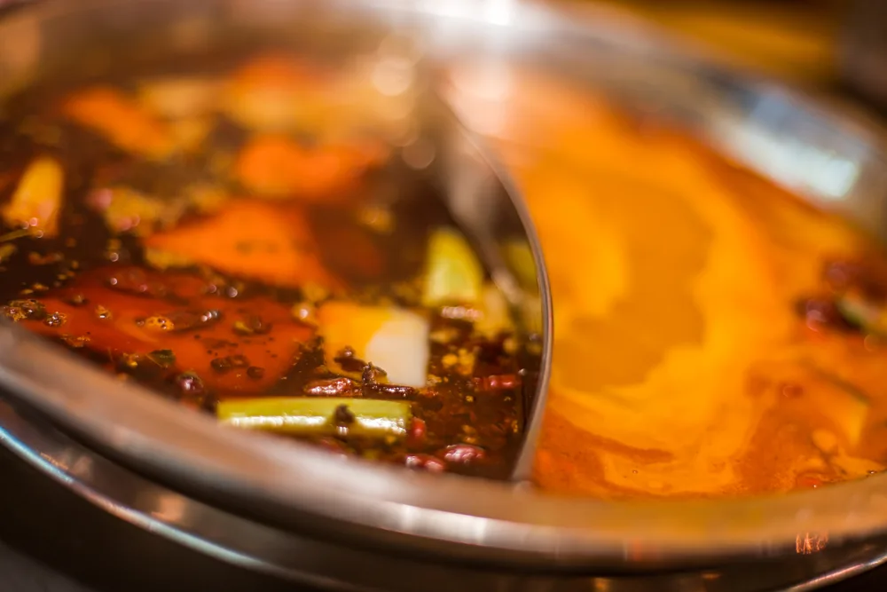 duck hot pot