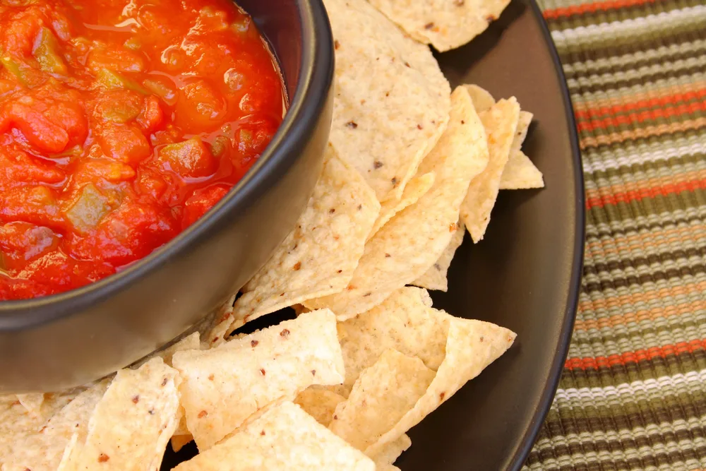 tortilla chips and salsa