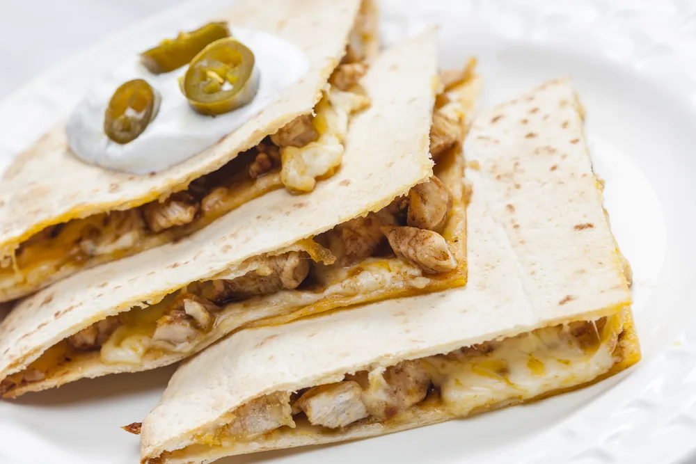 quesadillas