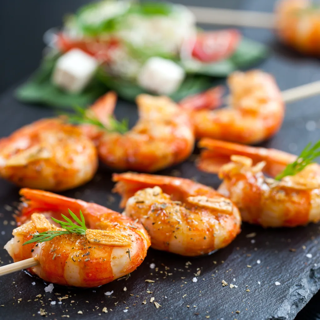 Shrimp at Seafood and More Dinner Buffet