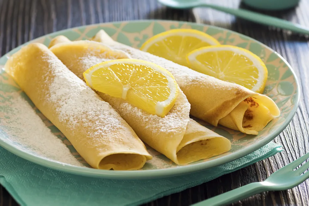 lemon crepe