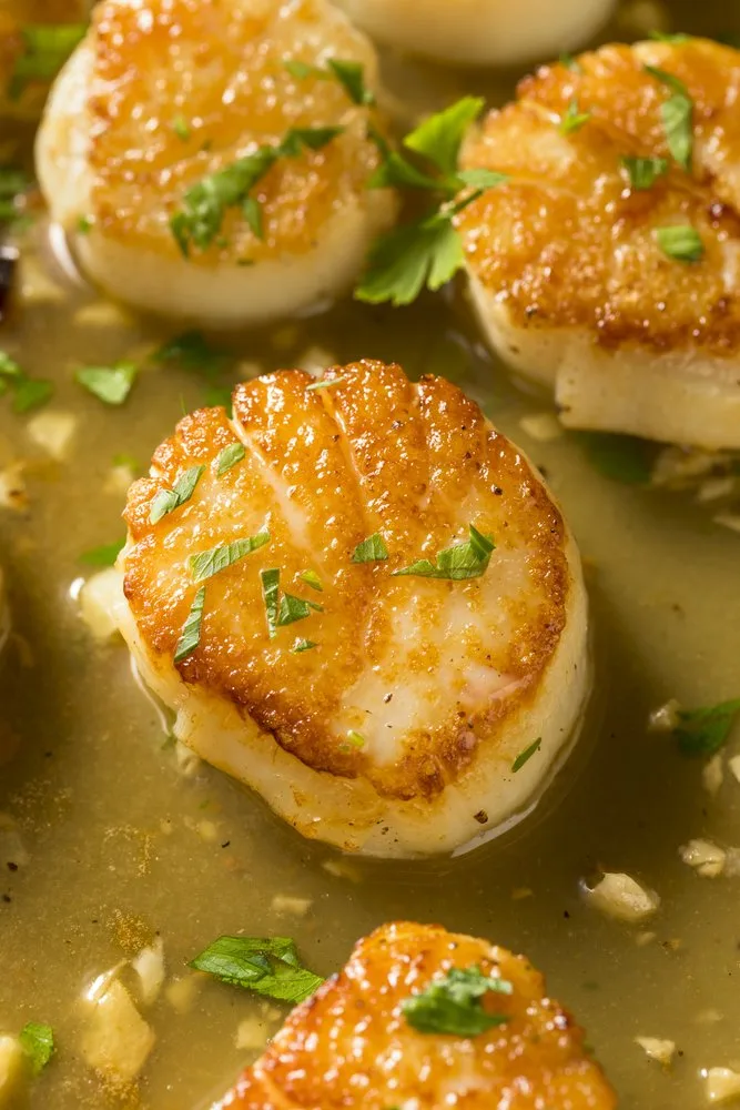 Seared Diver Scallops