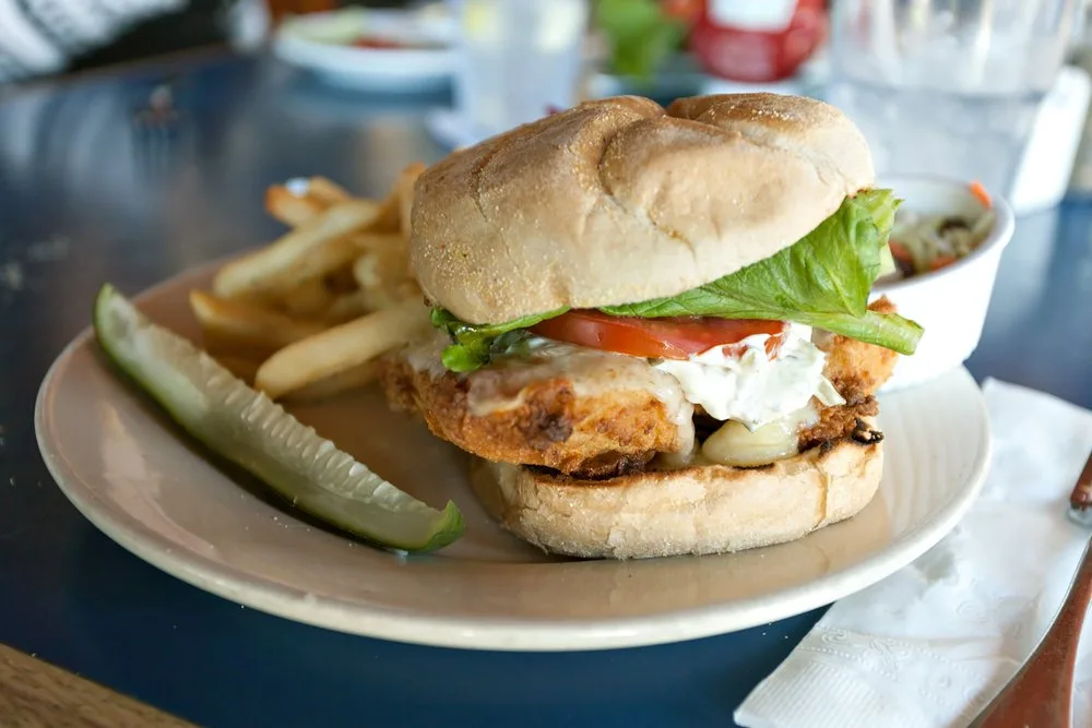 crispy fish sandwich
