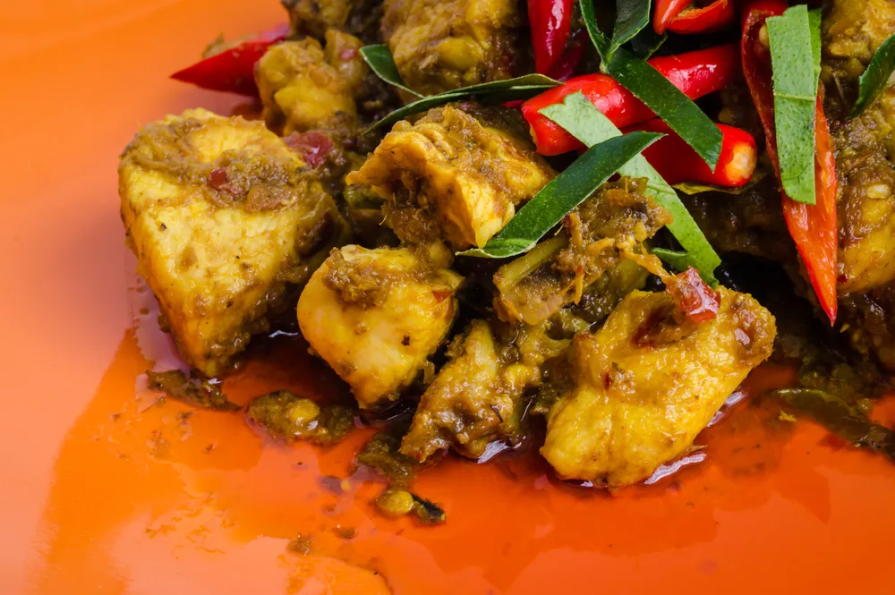 pepper chicken curry