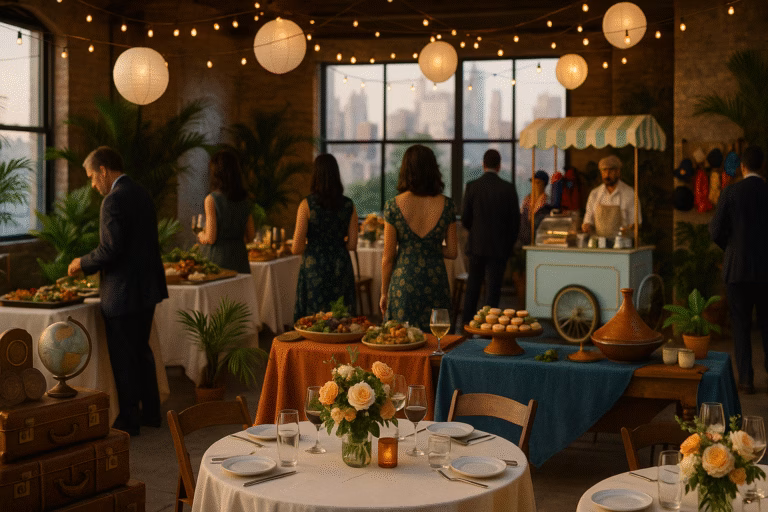 How to Host a Travel-Themed Wedding Party Without Leaving Your City
