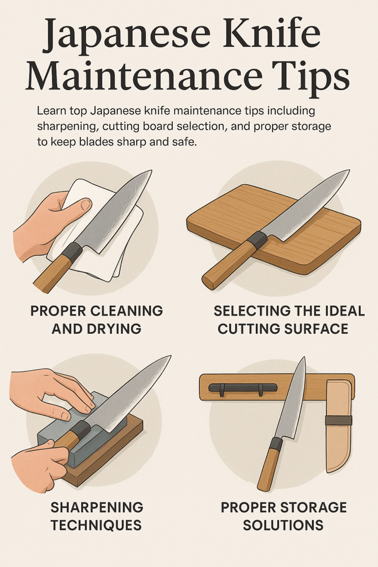 What Are The Essential Japanese Knife Maintenance Tips To Know?